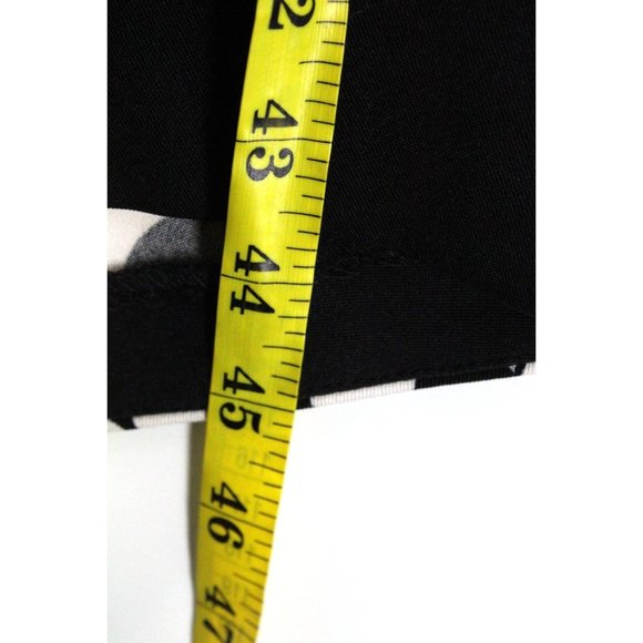 Maya Brooke Dress Womens Black Casual Floral Pattern Sleeveless Size 18W - Picture 8 of 8